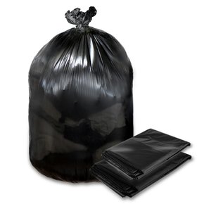 자우버탁 분리수거 쓰레기용 비닐봉투(120L) 100매(블랙)