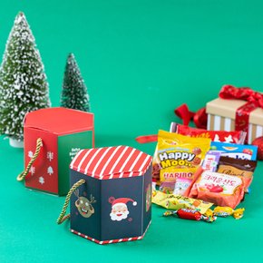 한봄 크리스마스 과자선물상자 단체 행사 쿠키 젤리 패키지 1115515