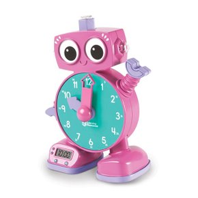 LER2385-P 말하는 로봇시계 톡 핑크