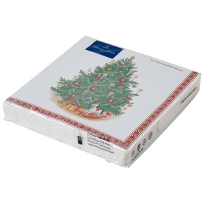 [해외직배송] 빌레로이앤보흐 크리스마스 냅킨 그린트리 33x33cm