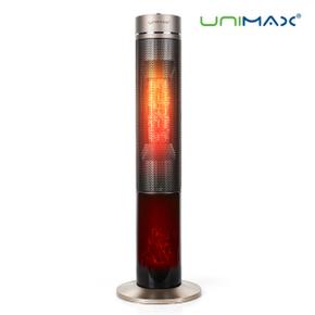 유니맥스 플래임 온풍기 타이머 전기히터 UMP-2100FG