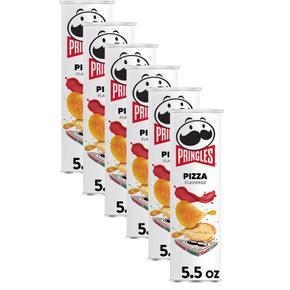 [해외직구] Pringles 프링글스 피자 포테이토 크리스피 칩 158g 6팩