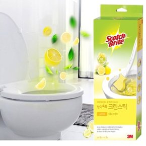 3M 향기톡톡 크린스틱 화장실 세정제 레몬 변기 세제 (WD556D7)