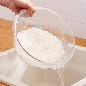 쌀 씻는 세척볼 믹싱볼 투명한 채반 손잡이 X ( 2매입 )