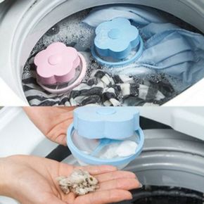 플라워 세탁거름망 세탁망 먼지필터 세탁망