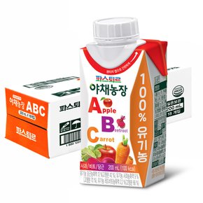 유기농 100% 실온 야채농장 ABC쥬스 200ml (18팩)