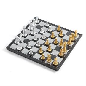 앤티크 접이식 자석 체스(36x36cm) 체스판 보드게임 (S8738247)