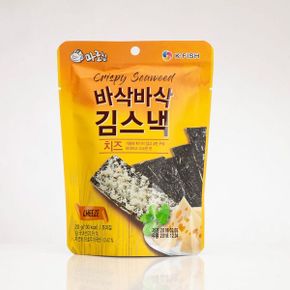 출출할때 간식 웰빙영양간식 어린이간식 안주 김스낵 치즈맛 6봉