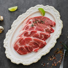 [자연맛남] 강원도 1등급 한돈 돼지고기 목살 500g(구이용)