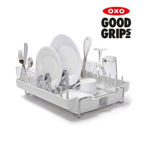 [모바일][OXO] 옥소 폴드어웨이 디쉬렉(접시수저 건조대)