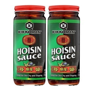 [해외직구] Kikkoman Hoisin Sauce 기꼬만 호이신 소스 고기 양념 조미료 9.4oz 2팩