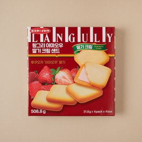 랑그리 아마오우딸기 크림 샌드 508.8g (127.2g X 4입)