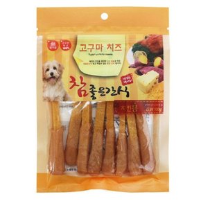 참 좋은 간식 고구마치즈 치킨봉120g