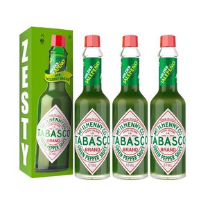 [해외직구] Tabasco Mild Green Hot Pepper Sauce 타바스코 고추 소스 57ml 4병
