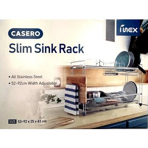 CASERO Slim Sink Rack(까세로 식기건조대)