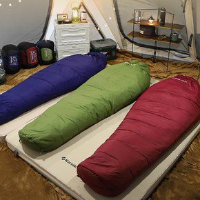 머미형 캠핑 사계절 대형 침낭 동계 휴대용 이불 심리스 차박 백패킹 군용
