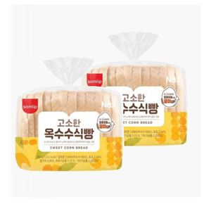 [JH삼립] 고소한 옥수수식빵 390g 2봉[33830266]