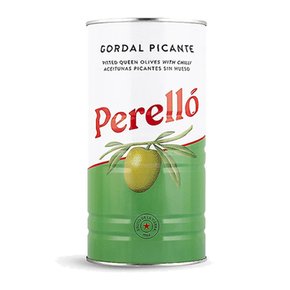 perello green olive 페렐로 굵은 씨없는 그린 올리브 1.44kg