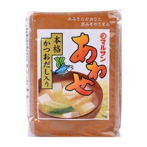 마루산 아와세 미소된장 1kg(봉지) / 일본된장 일식