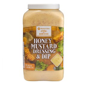 [해외직구]Member`s Mark Food Service Honey Mustard 멤버스마크 허니 머스타드 드레싱 128oz(3.79L)