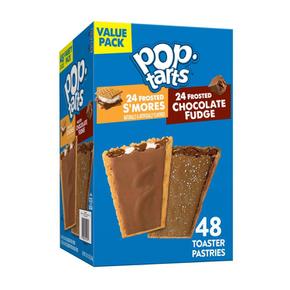 [해외직구] Pop-Tarts 팝타르트 2가지맛(스모어,초콜릿 퍼지) 토스터 페이스트리 48입