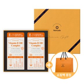 [뉴트리랩스]선물세트 비타민B 100 컴플렉스  180정 6개월분 복합비타민B(+쇼핑백증정)