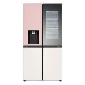 [LG전자공식인증점] LG 디오스 얼음정수기냉장고 오브제컬렉션 W824GPB472S (820L)(희망일)