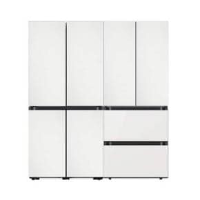 [O] 삼성 비스포크 냉장고+김치냉장고 세트 RF60C9012AP+RQ42C94L3AP(메탈)