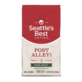 [해외직구]시애틀베스트 포스트 앨리 블렌드 다크 원두 566g Seattles Best Coffee Post Alley Blend Dark 20oz