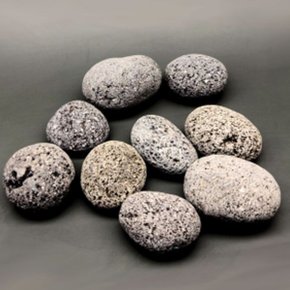 맥반석 자갈 라바스톤 10알 중 화분돌 원예용 최고급