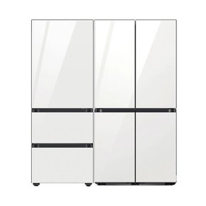 삼성 비스포크 냉장고 김치냉장고 세트 RF60DB9KF2AP+RQ33C74C2AP(글라스)(키트포함)
