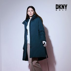 [DKNY GOLF] 23FW 인퀼티드 구스다운 여성