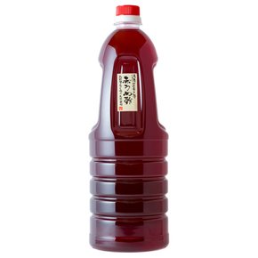 1800ml [풍의 향매] 붉은 매실 식초 오이타현 오야마마치산 무첨가 아카시 소천 천연 소금