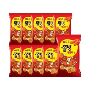 농심 쫄병 매콤한맛 82g x 10개 / 스낵 간식[무료배송]