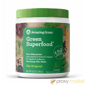 [해외직구]Amazing Grass Green Superfood 어메이징그래스 그린 슈퍼푸드 240g