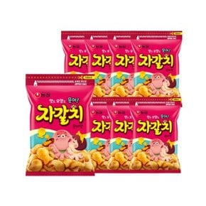 농심 자갈치 문어맛 300g x 8개 / 대용량 간식 지퍼백보관_
