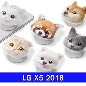 LG X5 2018 sugarcat멍냥이 톡젤리 LM_X510 케이스 (WAE291B)