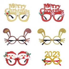 파티 생일 장난감 안경 소품 파티용품 산타안경 크리 X ( 3매입 )