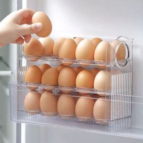 계란 보관함 달걀 케이스 냉장고 수납 정리함 3단