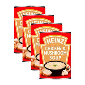 [해외직구] HEINZ 하인즈 크리미 치킨 앤 버섯 스프 통조림 400g 4팩