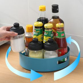 회전트레이 냉장고 주방 음료 정리대 영양제 보관함