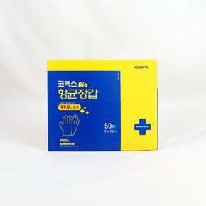 코멕스 바이오 항균 위생장갑 50매