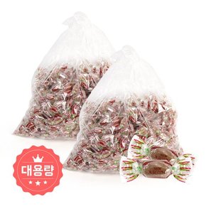 GG 계피맛캔디 4kg 2봉 대용량사탕 업소용사탕 계피사탕