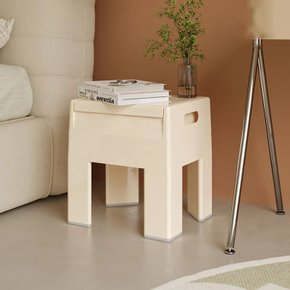 미니 오픈형 사각 수납 스툴 의자 거실 침대 협탁 인테리어 테이블 5color