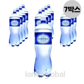 초정 탄산수 플레인 탄산 음료 1.5L 12개 7박스