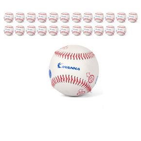 손가락 위치가 공에 인쇄된 구질연습 야구공 24개입