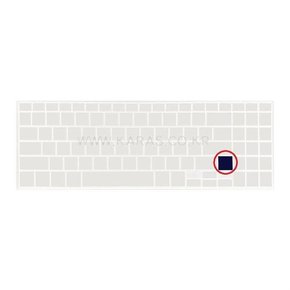 [실리스킨] 삼성 노트북7 NT750XBE-K39용 키스킨 가성비 최고(A-type)