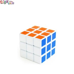 에디슨 큐브 퍼즐 블록 보드 게임 육면퍼즐 두뇌발달 장난감 완구 숫자 알파벳 육면체퍼즐 블루