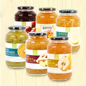[자연을마시다] 꿀청 유자/모과/대추/생강/레몬/청귤차 모음 상품전