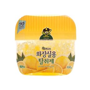 산도깨비 화장실용 탈취제 레몬향 300g (1개)